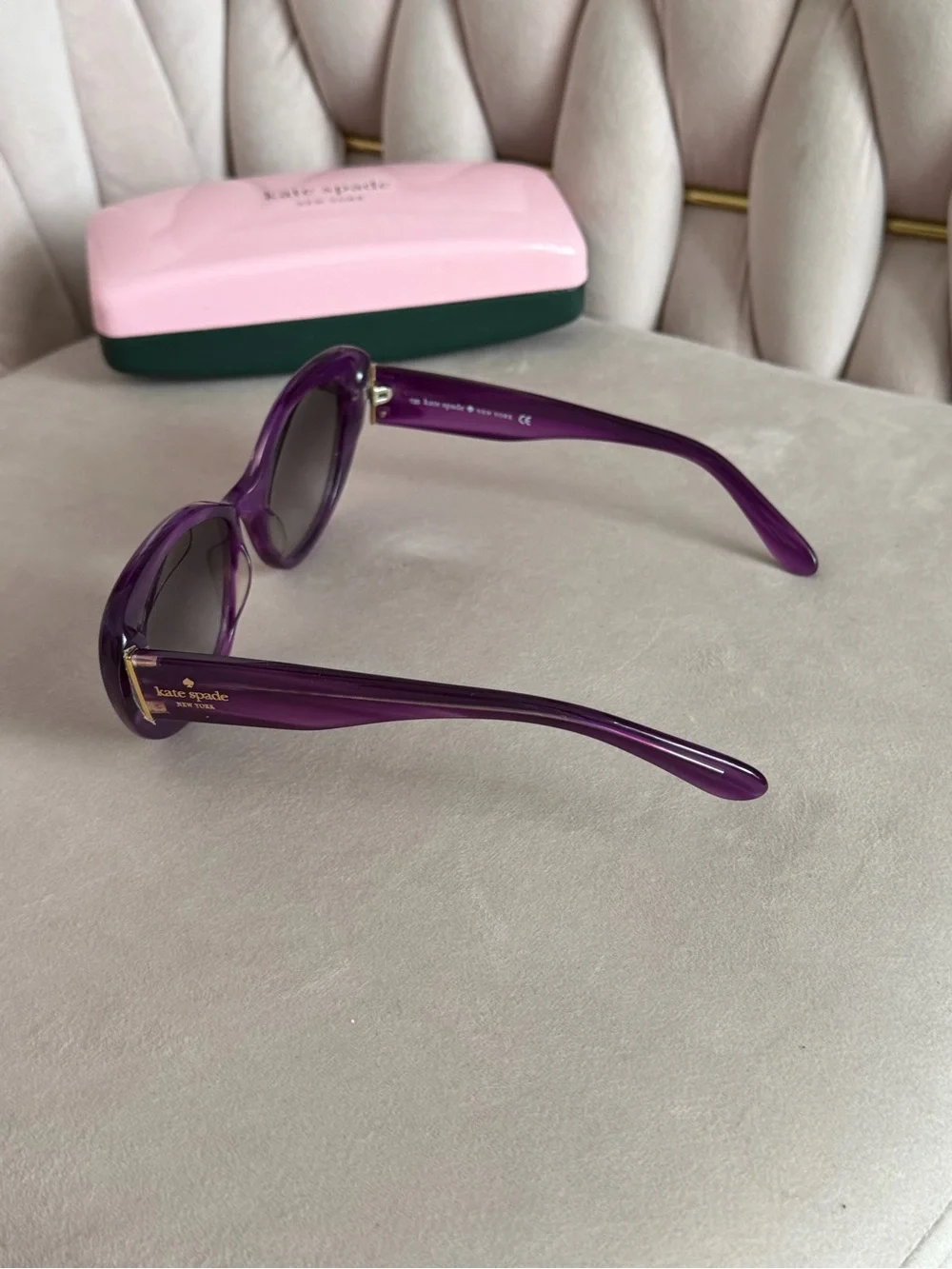 kate spade purple cat
